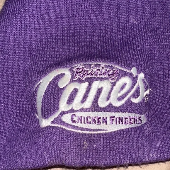 Raising canes Purple Crew Beanie - Picture 2 of 6